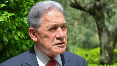 Yeni Zelanda'da Başbakan Yardımcısı ve Dışişleri Bakanı Winston Peters'ın konuşmasının