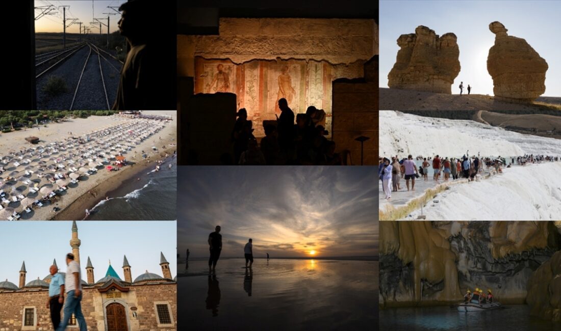 Yerli turistlerin bu yılın nisan-haziran döneminde yurt içinde yaptığı seyahat