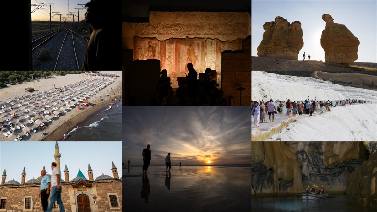 Yerli turistlerin bu yılın nisan-haziran döneminde yurt içinde yaptığı seyahat
