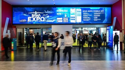 Yerli ve milli imkanlara üretilen savunma sanayisi ürünlerinin SAHA EXPO'da