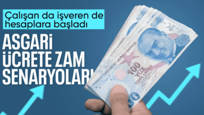 Asgari ücrette şu ana kadar dile getirilen yüzde 28, 29,