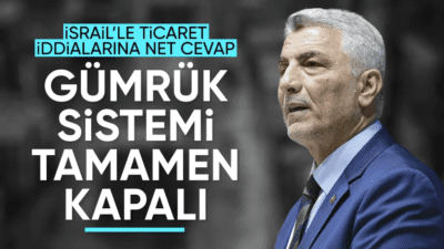 Ticaret Bakanı Ömer Bolat, İsrail ile ticaretin devam ettiği iddialarına