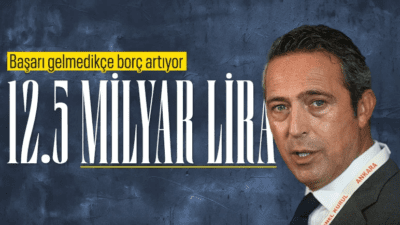 Fenerbahçe Denetim Kurulu Üyesi Mehmet Vodina, Sarı-lacivertli kulübün borcunun 12