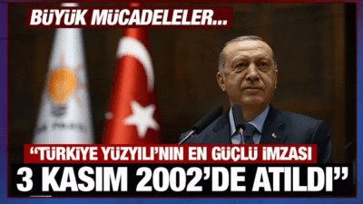 AK Parti, 14 Ağustos 2001'de Recep Tayyip Erdoğan'ın liderliğinde kuruldu.