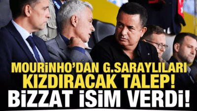 Fenerbahçe'de teknik direktör Jose Mourinho ile sportif direktör Mario Branco