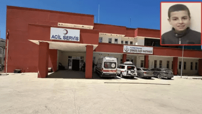 Diyarbakır’ın Çüngüş ilçesinde evde sobadan çıkan yangında dumandan etkilenen Erman