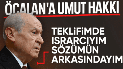 Geçtiğimiz hafta PKK terör örgütünün elebaşı terörist Abdullah Öcalan'a seslenen