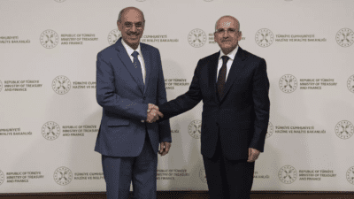 Hazine ve Maliye Bakanı Şimşek, İslam Kalkınma Bankası Başkanı Al