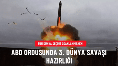 Tüm dünya ABD'deki başkanlık seçimlerine odaklanmışken Amerikan ordusunun yaptığı plan