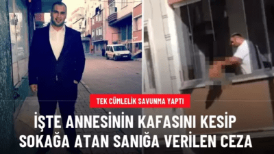 Bağcılar'da annesini öldürdükten sonra kafasını keserek sokağa atan Ali Sayan,