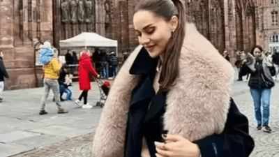 Fahriye Evcen ve Burak Özçivit’in Fransa tatili olay oldu! Evcen’in