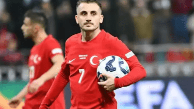 UEFA Uluslar B Ligi'nde A Milli Takım'ın Galler'le oynadığı maçta