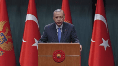 Cumhurbaşkanı Erdoğan, Türkiye'yi ziyaret eden Karadağ Cumhurbaşkanı Jakov Milatoviç'le gerçekleştirdiği