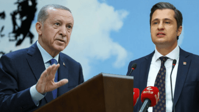 CHP Parti Sözcüsü Deniz Yücel, AKP'li Cumhurbaşkanı Recep Tayyip Erdoğan'ın