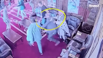 Yemen'in başkentinde bulunan uluslararası havalimanına düzenlenen saldırının güvenlik kamerası görüntüleri