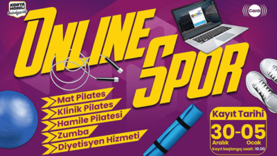 Konya Büyükşehir Belediyesi’nin sağlıklı yaşama katkıda bulunmak amacıyla pandemi döneminden