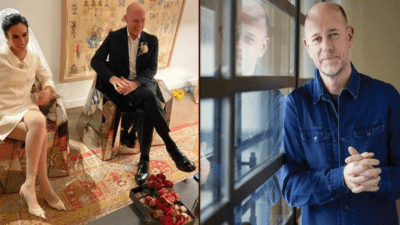 Sanat tutkunu iş insanı Murat Pilevneli, meslektaşı Senem Özgören ile