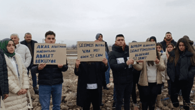 Kahramanmaraş merkezli 6 Şubat depremlerinde Gaziantep'in Nurdağı ilçesinde yıkılarak 51