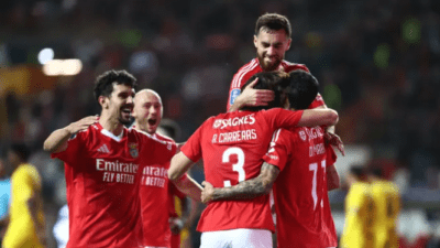 Kerem Aktürkoğlu ve Orkun Kökçü'nün formasını giydiği Benfica, Portekiz Lig