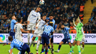 Trendyol Süper Lig'in 20. haftasında Fenerbahçe deplasmanda Adana Demirspor'u 4-0