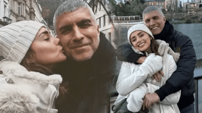 Ünlü şarkıcı Özcan Deniz ve eşi Samar Dadgar, evliliklerinin 2.