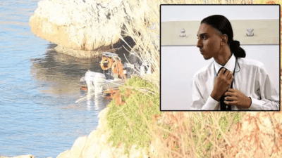 ANTALYA'da falezlerden düştükten sonra 112'yi arayan Y.Z. (16), yaralı olarak