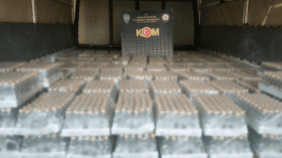 Antalya’da kaçakçılık ve organize suçlarla mücadele kapsamında son bir haftada