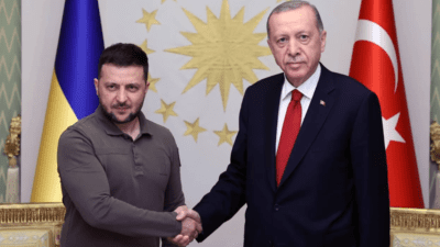 Ukrayna Devlet Başkanı Volodimir Zelenskiy, Cumhurbaşkanı Recep Tayyip Erdoğan'ın davetine