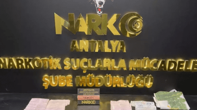 -ANTALYA'da, son 1 haftada narkotik suçlara yönelik operasyonlarda 36 şüpheli