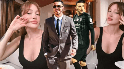 Ünlü fenomen Danla Bilic'in Beşiktaşlı genç futbolcu Emirhan Topçu ile