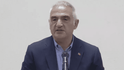 Kültür ve Turizm Bakanı Mehmet Nuri Ersoy, Antalya'nın turizm pastasından