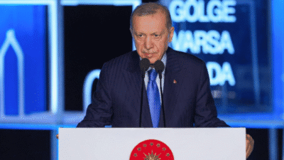Cumhurbaşkanı ve AKP Genel Başkanı Recep Tayyip Erdoğan, İBB soruşturmalarıyla