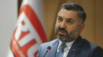 Radyo ve Televizyon Üst Kurulu (RTÜK) Başkanı Ebubekir Şahin, tutuklu