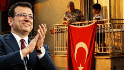 İBB Başkanı ve CHP'nin cumhurbaşkanı adayı Ekrem İmamoğlu, hücresini çizerek