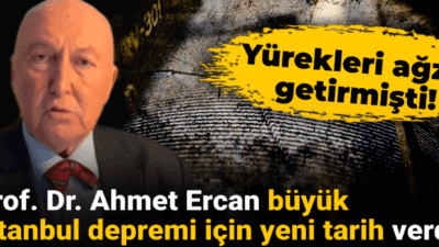 Prof. Dr. Ahmet Ercan sosyal medya hesabından yaptığı yeni paylaşımda