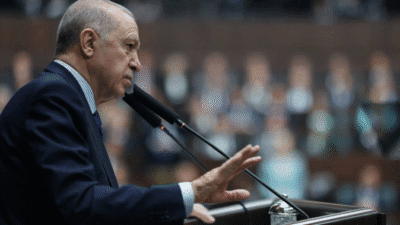 Partisinin grup toplantısında konuşan AKP'li Cumhurbaşkanı Erdoğan, CHP'yi hedef aldı.