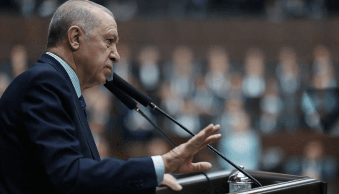 Partisinin grup toplantısında konuşan AKP'li Cumhurbaşkanı Erdoğan, CHP'yi hedef aldı.