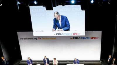 Almanya'da Hristiyan Demokrat Parti Genel Başkanı Merz, başbakanlık için parlamentoda