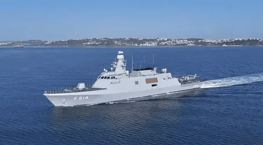 Milli Savunma Bakanlığı (MSB), "ATMACA Güdümlü Mermisi"nin TCG Kınalıada'dan başarılı