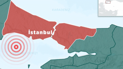 İstanbul Büyükçekmece açıklarında Marmara Denizi'nde 3,8 büyüklüğünde deprem meydana geldi.
