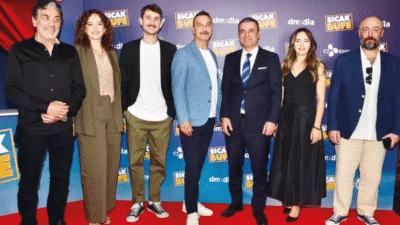 D Media imzalı ‘Sıcak Büfe’ filminin basın gösterimi önceki gün