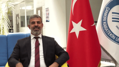 Çankırı Karatekin Üniversitesi Rektörü Harun Çiftçi'nin kendisine bir milyon TL'yi