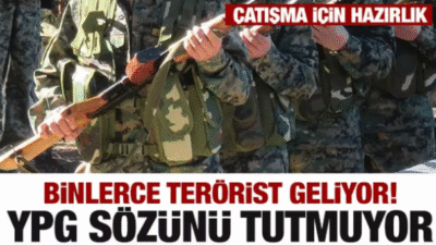 PKK/YPG, Şam yönetimini oyalarken yoğun şekilde terörist, silah ve mühimmat