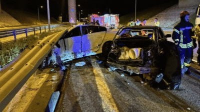 Kuzey Marmara Otoyolu'nda zincirleme kaza: 4'ü çocuk 12 yaralı