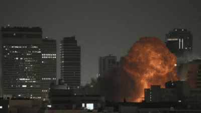 İsrail ordusu, İran'ın başkenti Tahran'a yönelik yeni bir hava saldırısı