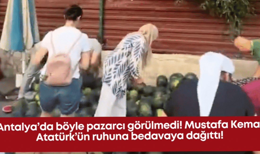 Antalya’da son günlerde karpuz fiyatlarında yaşanan fiyat dalgalanması hem üreticiyi