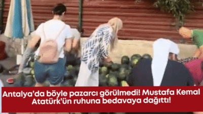 Antalya’da son günlerde karpuz fiyatlarında yaşanan fiyat dalgalanması hem üreticiyi