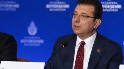 Tutuklu İBB Başkanı ve CHP'nin cumhurbaşkanı adayı Ekrem İmamoğlu, İstanbul