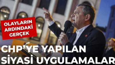 CHP’li belediyelere yapılan operasyonlar nedeniyle, bugüne kadar 3’ü büyükşehir olmak