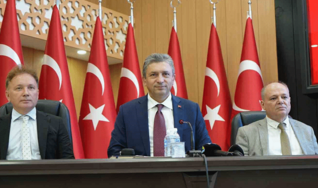 Antalya'da yılın üçüncü İl Koordinasyon Kurulu Toplantısı, Vali Hulusi Şahin